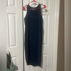 Navy blue dress